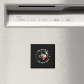 Total Solar Eclipse America Totality Texas 8 April Magnet (In Situ (Geschirrspüler))