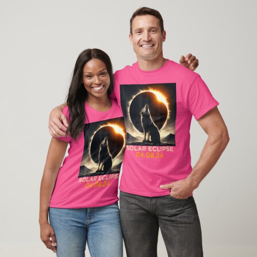 Total Solar Eclipse April 8 2024 America Wildernes T-Shirt (Unisex)