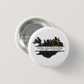 Total Solar Eclipse August 12 2026 – Iceland Button (Vorne & Hinten)