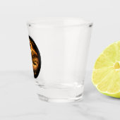 Total Solar Eclipse August 12 2026 Schnapsglas (Rechts)