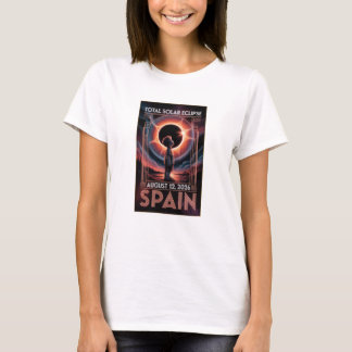 Total Solar Eclipse August 12,2026 Spain Tee