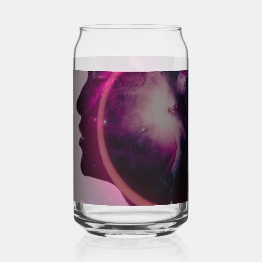 Total solar eclipse August 2026 text personalized Dosenglas (Vorderseite)