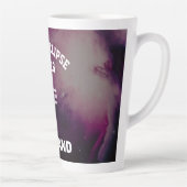 Total solar eclipse August 2026 text personalized Milchtasse (Rechts)