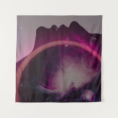 Total solar eclipse August 2026 text personalized Wandteppich (Vorderseite (Horizontal))