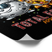 Total Solar Eclipse Chase April 2024 Sun ist Getti Poster (Ecke)