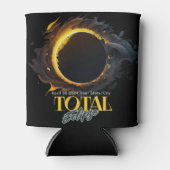 Total Solar Eclipse Geschenk 2024 Ihr City Staat Dosenkühler (Vorderseite)