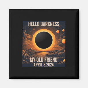 Total Solar Eclipse Hallo Dunkelheit Mein alter Fr Magnet