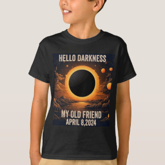 Total Solar Eclipse Hallo Dunkelheit Mein alter Fr T-Shirt