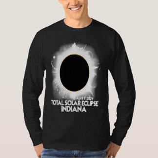 Total Solar Eclipse Indiana 2024 American Totality T-Shirt