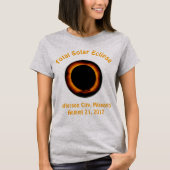 Total Solar Eclipse ( Jefferson City, Missouri ) T-Shirt (Vorderseite)