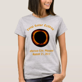 Total Solar Eclipse ( Jefferson City, Missouri ) T-Shirt