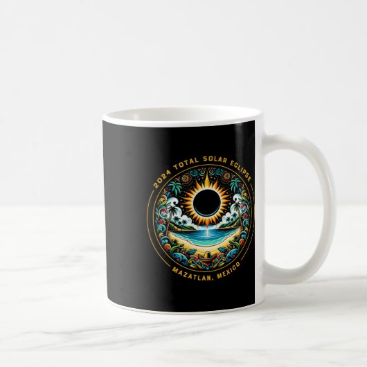Total Solar Eclipse Mazatlan Mexiko - Mexikanische Kaffeetasse (Rechts)