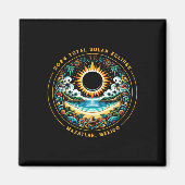 Total Solar Eclipse Mazatlan Mexiko - Mexikanische Magnet (Vorne)