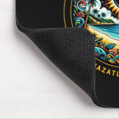 Total Solar Eclipse Mazatlan Mexiko - Mexikanische Mousepad (Ecke)