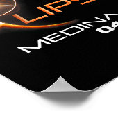 Total Solar Eclipse Medina Ohio Poster (Ecke)