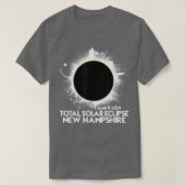 Total Solar Eclipse New Hampshire 2024 American to T-Shirt (Design vorne)