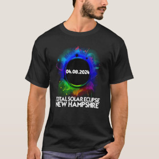 Total Solar Eclipse New Hampshire 2024 Totality Co T-Shirt