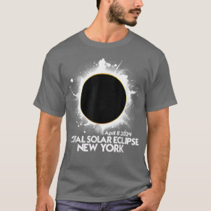 Total Solar Eclipse New York 2024 Totality T-Shirt