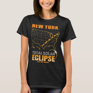 Total Solar Eclipse New York T-Shirt