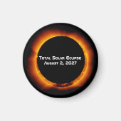 Total Solar Eclipse of the Century 2027 Magnet (Vorne)