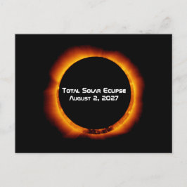 Total Solar Eclipse of the Century 2027 Postkarte