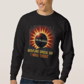 Total Solar Eclipse Retro Bowling Green Ohio OH Sweatshirt (Vorderseite)