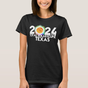 Total Solar Eclipse TEXAS 2024 American Totality T-Shirt