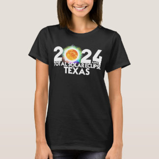 Total Solar Eclipse TEXAS 2024 American Totality T-Shirt