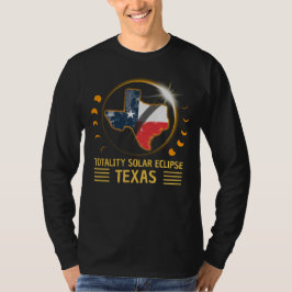 Total Solar Eclipse Texas American 2024 T-Shirt