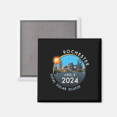 Total Solar Eclipse Totality Rochester New York 26 Magnet (Vorderseite/Rückseite)