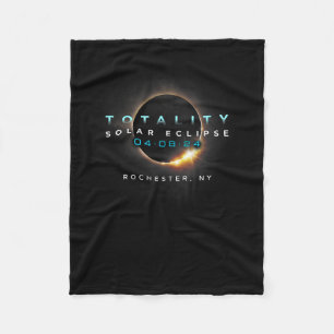 Total Solar Eclipse Totality Rochester New York Fleecedecke