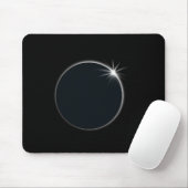 Total Solar Eclipse US American Flag Totality 04,0 Mousepad (Mit Mouse)