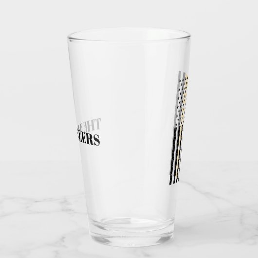 Total Solar Eclipse USA 8. April 2024 US-Flagge Glas (Rechts)