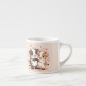 Total süße Kuh-Tasse Espressotasse (Rechts)