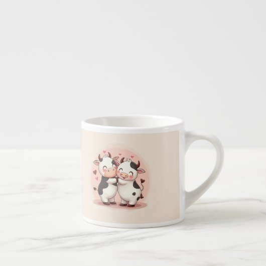 Total süße Kuh-Tasse 🐮💕 Espressotasse (Rechts)
