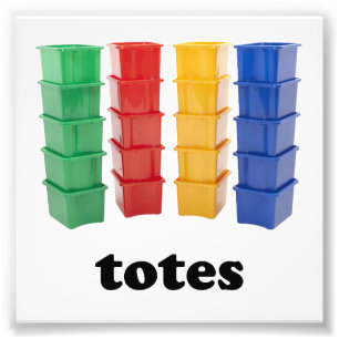 Total Taschen Fotodruck