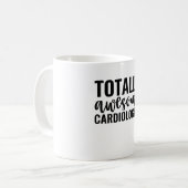 Total toller Kardiologe Kaffeetasse (Vorderseite Links)