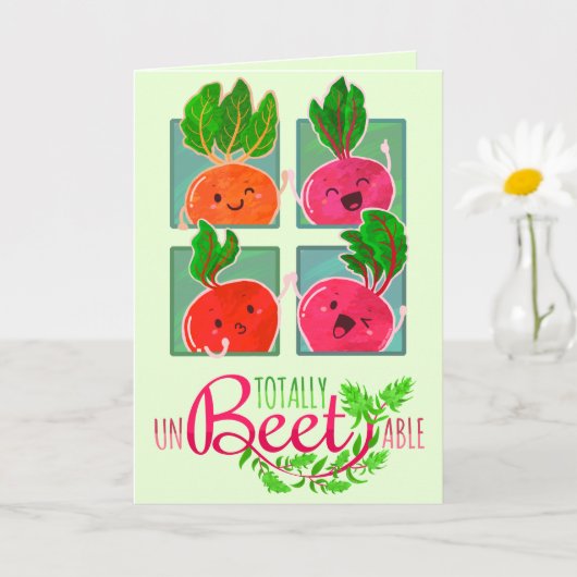 total untragbar | Motivierend Angebotspuls Karte (Kleine Pflanze)