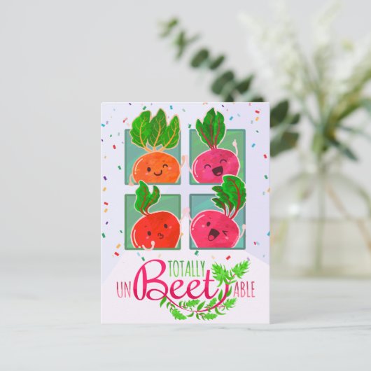 total untragbar | Motivierend Angebotspuls Postkarte (Stehend Vorderseite)