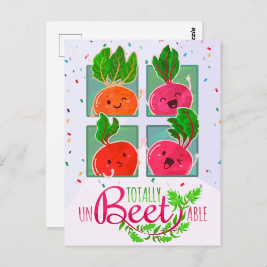 total untragbar | Motivierend Angebotspuls Postkarte (Vorne/Hinten)