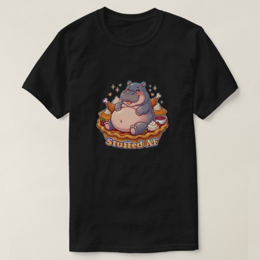 Total vollgestopft T-Shirt (Design vorne)