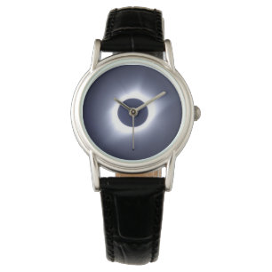 Totale Finsternis der Sun-Uhr Armbanduhr