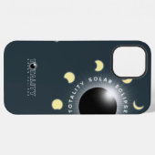 Totale Finsternis | iPhone Hülle (Rückseite (Horizontal))