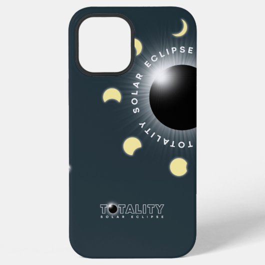 Totale Finsternis | iPhone Hülle (Rückseite)