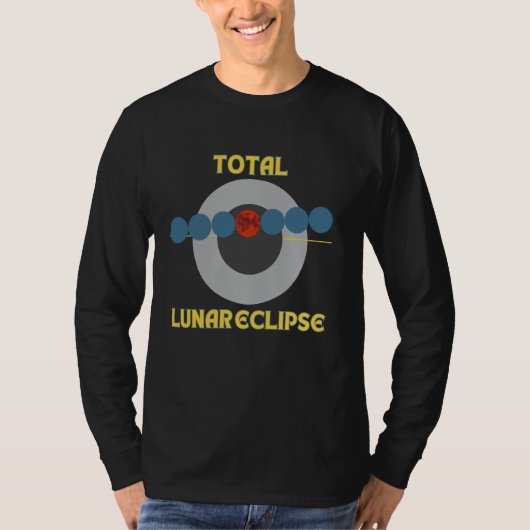 Totale Mondfinsternis T-Shirt (Vorderseite)