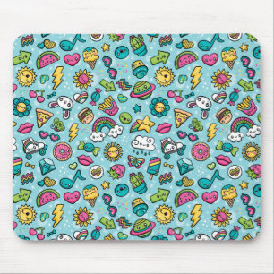 Totale Niedliche Doodles-Mousepad Mousepad