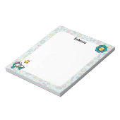 Totale Niedliche Doodles Notizblock (Rotiert)