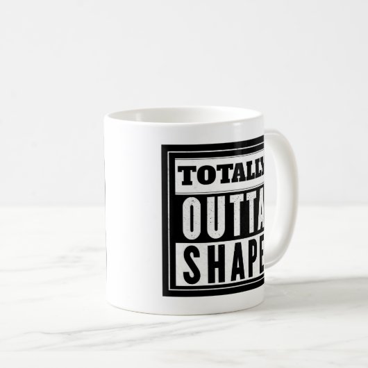 Totale Outta-Form Kaffeetasse (VorderseiteRechts)