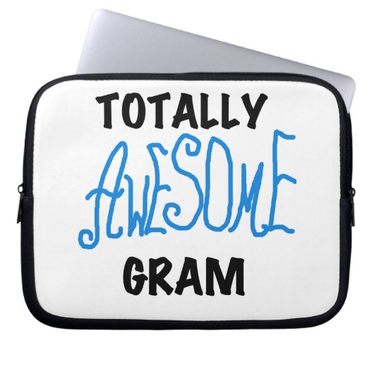 Totale Phantastische Gram Blue-Geschenke Laptopschutzhülle (Vorderseite)