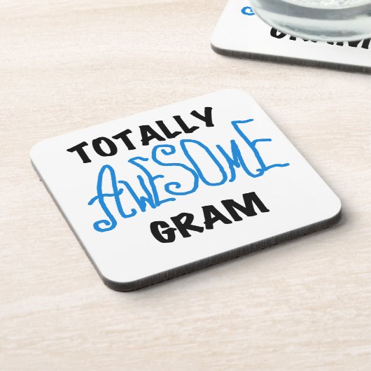 Totale Phantastische Gram Blue-Geschenke Untersetzer (Linke Seite)